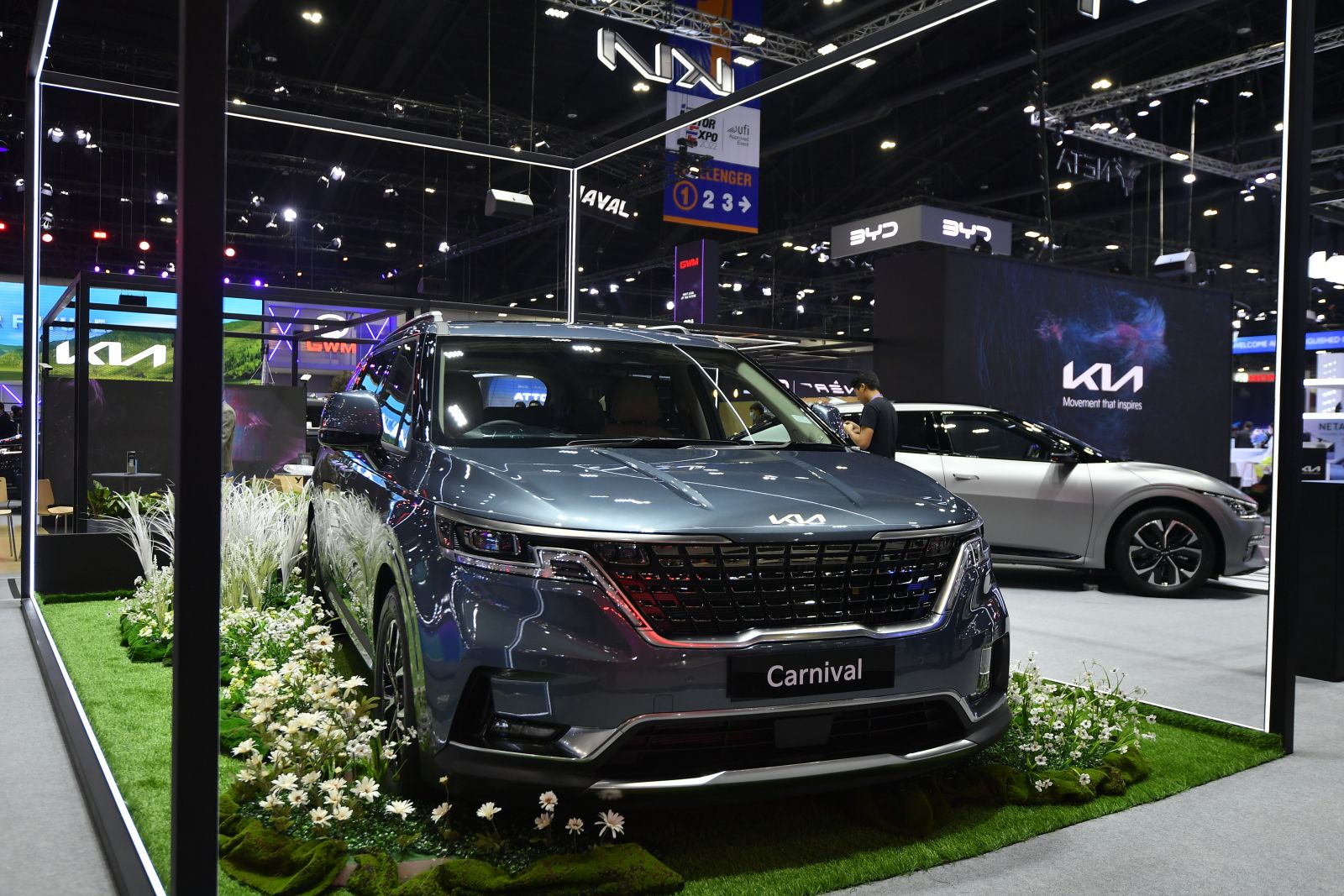 KIA อวดโฉมรถไฟฟ้า Kia EV6 ครั้งแรกในไทย ที่งาน Motor Expo 2022